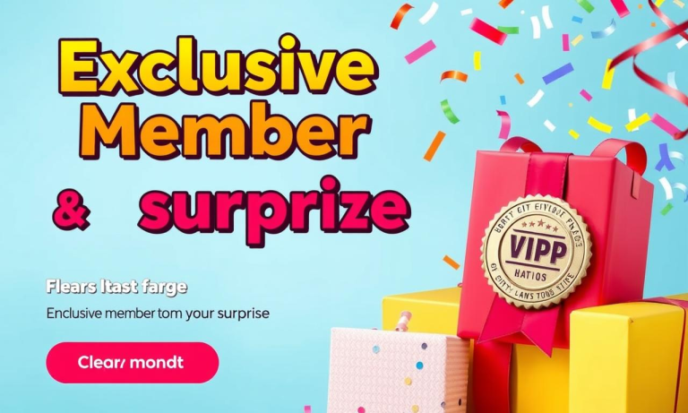 會員專屬禮遇：讓你享受更多驚喜！
