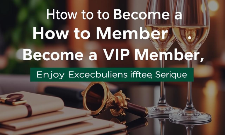 如何成為VIP會員，享受獨家優惠與服務