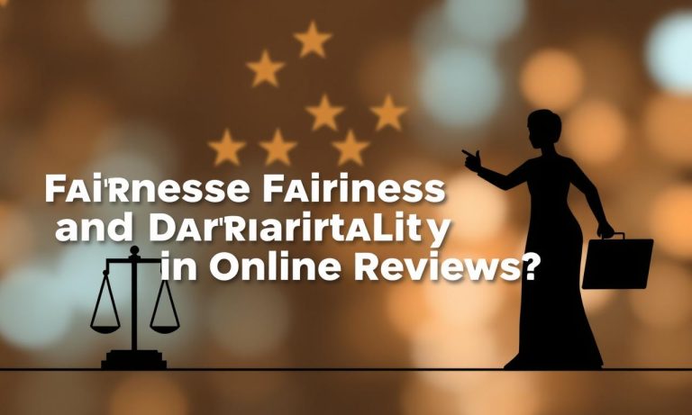 如何確保網路評論的公正性與公平性？