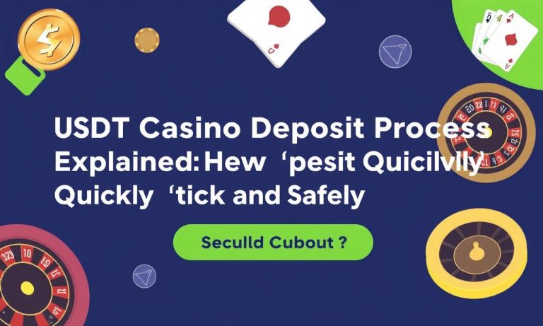 USDT賭場存款流程詳解：如何快速安全地存款
