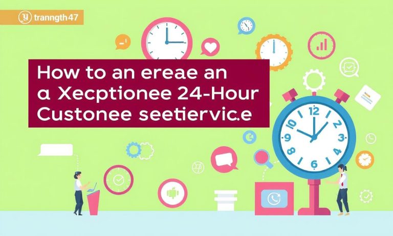 如何打造卓越的24小時客服體驗