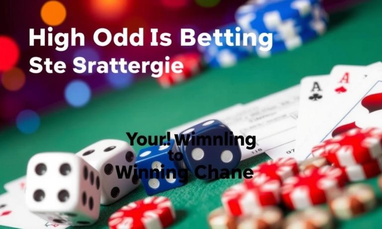 高賠率投注策略：如何提高你的獲勝機率