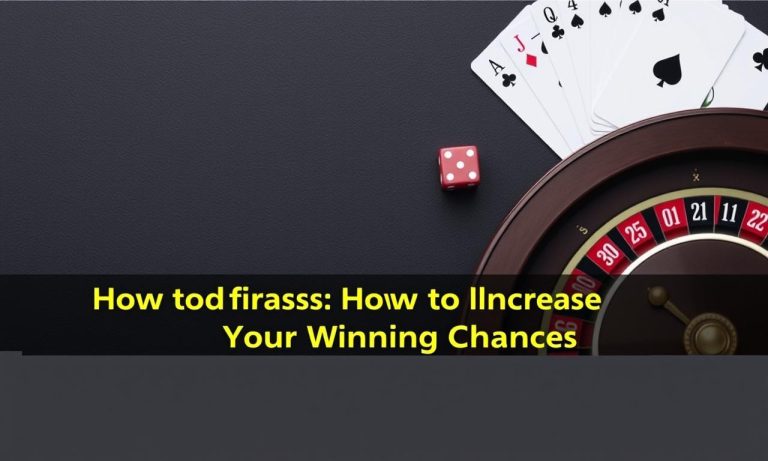 高賠率投注策略：如何提高你的獲勝機率